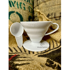 ПУРОВЕР HARIO V60 02 (400 мл) БІЛИЙ ПОЛІПРОПІЛЕН VD-02W / VDR-02-W