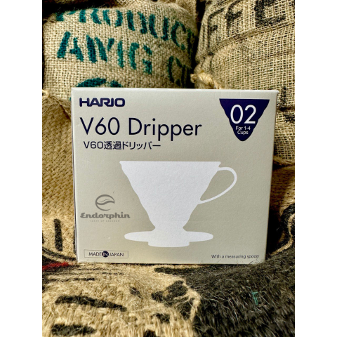 ПУРОВЕР HARIO V60 02 (400 мл) БІЛИЙ ПОЛІПРОПІЛЕН VD-02W / VDR-02-W