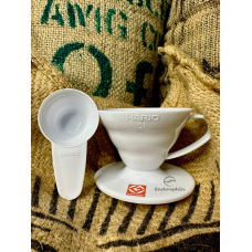 ПУРОВЕР HARIO V60 01 (200 мл) БІЛИЙ ПОЛІПРОПІЛЕН VD-01W / VD-INT-01W